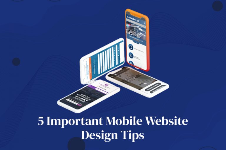 Mobile Website Design Tips