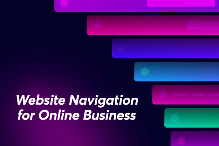 Website Navigation for Online Business